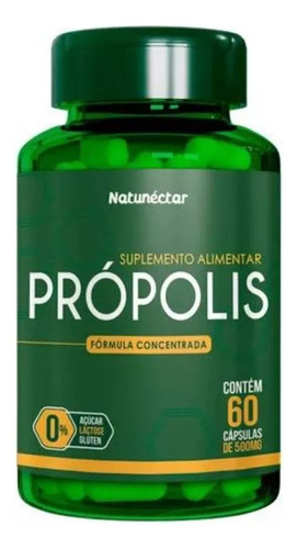 Extracto De Propóleo Verde Puro. 60 Cápsulas. El Mejor!