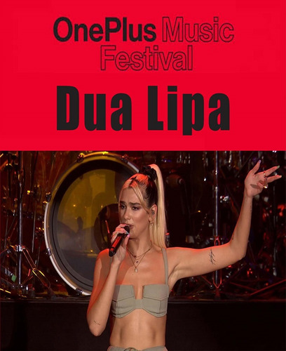 Dua Lipa - One Plus Music Festival ( Bluray )