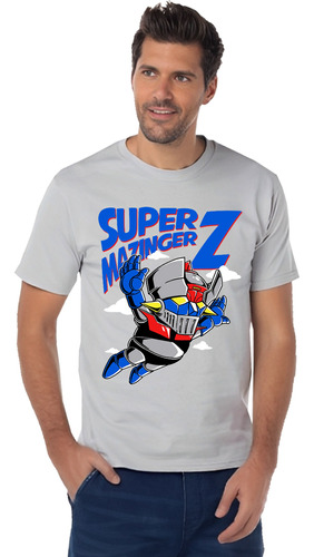 Playera Mazinger Z Diseño 101 Anime Playeras Beloma