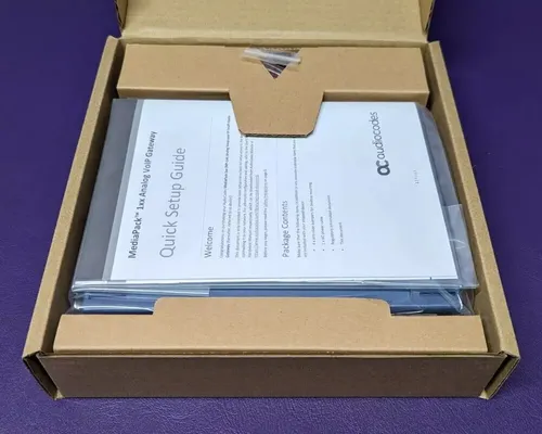 Fxo Voip Gateway Audiocodes 8-port Mp118