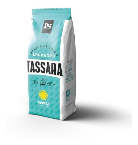 Harina De Trigo Leudante Pack 10 X 1 Kg Tassara Ideal Tortas