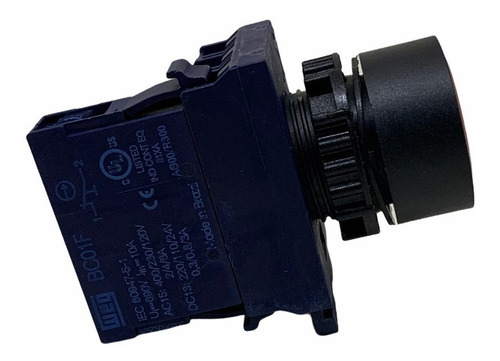 Botão Faceado Pulsador Weg Vermelho 1nf 22mm Csw-bf1 Ip66