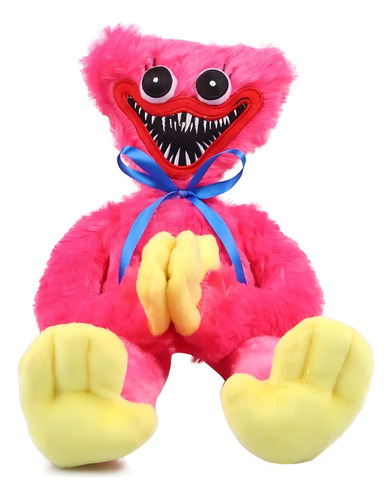 Huggy Wuggy Poppy Playtime Brinquedo De Pelucia Cor Rosa