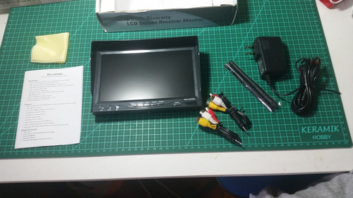 Kit Fpv Boscam: Monitor, Transmissor, Camera, Antena