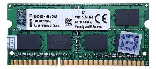 Memoria 4gb Ddr3 Para Notebook Acer Aspire V5-471-6620