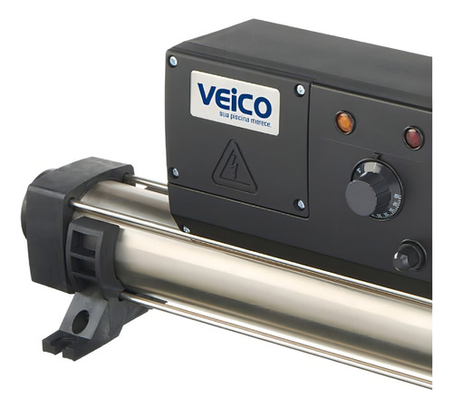 Aquecedor Elétrico Piscina Monofásico 12kw Vulcan Fluidra 220V