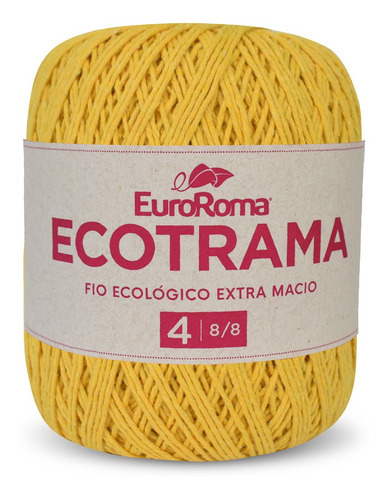 Barbante Ecotrama 8/8 200g 340m Euroroma Cor Ouro