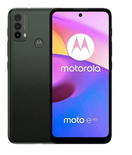 Imagen 2 de 5 de Moto E40 64 Gb Gris Acero 4 Gb Ram + Smartwatch
