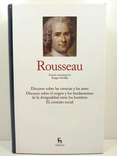 Juan Jacobo Rousseau Tomo 1 Gredos Grandes Pensadores Nuevo