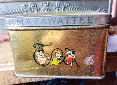 Lata Antigua Mazawattee Te Ingles Original Pulperia (Usado)