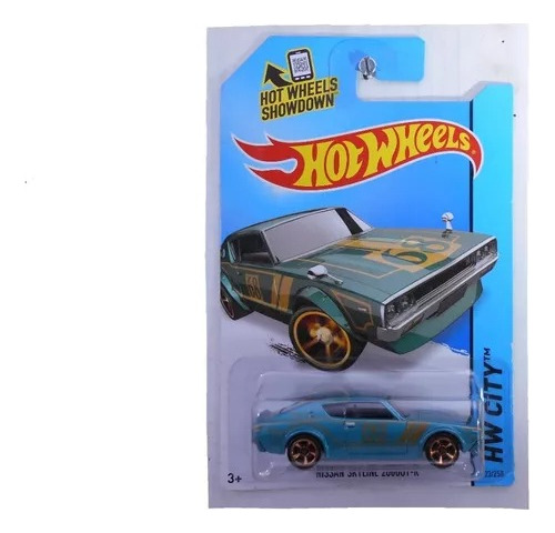 Hot Wheels Nissan Skyline 2000gt-r   2014 Verde 