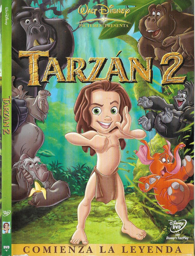 Tarzán 2 Dvd Original Walt Disney Pictures