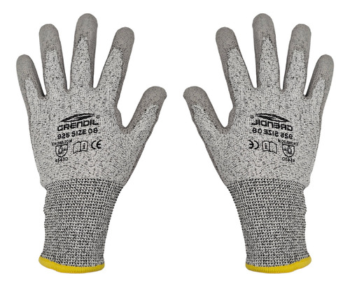 Guantes Para Trabajo Rudo Anticorte Nivel 5 Grendil 925