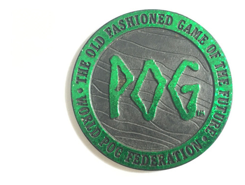 2 Tazos De Pog World Pog Federation 1994 Impecable Estado