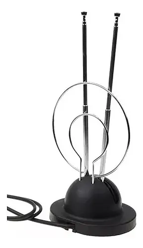 Antena Interior Para Tv Aire Vhf Uhf Televisor Canales De Aire - Ts Home