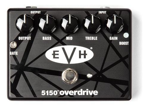 Pedal Overdrive Mxr Evh5150 Con Interruptor Boost Y Control