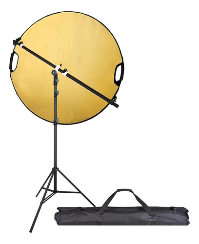 Kit Brazo Soporte + Reflector Rebotador 110cm + Tripie 3m