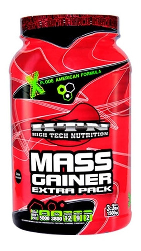 Gainer Htn 1.5 Kg Whey Protein Carbos Y Aminos Ganador Peso