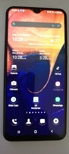 Celular Samsung Galaxy A50 Color Azul Ram 4 Gb Liberado