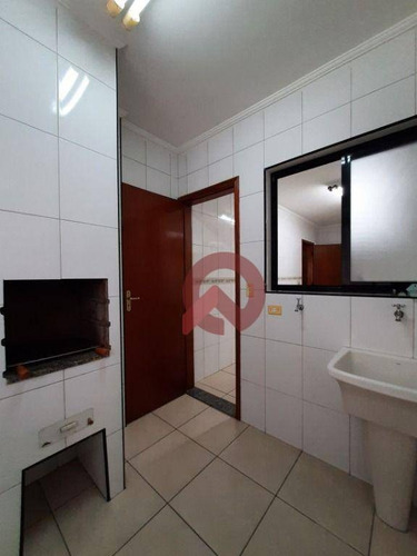 Imagem 28 de 28 de Apartamento Com 2 Dormitórios À Venda, 85 M² Por R$ 350.000 - Canto Do Forte - Praia Grande/sp - Ap3584