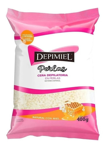 Cera Para Depilar Sistema Español Depimiel En Perlas 400gr