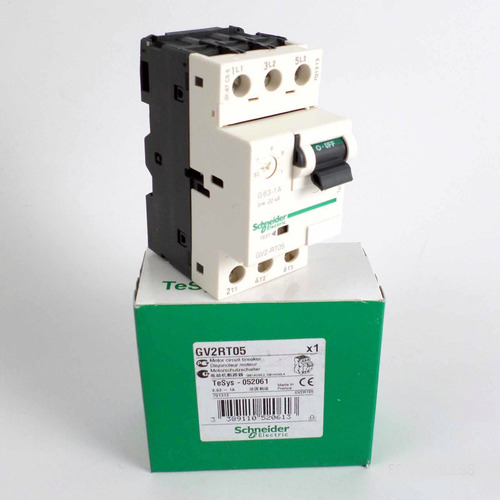 Disjuntor Motor Termomagnético 0,63-1a Gv2rt05 Schneider