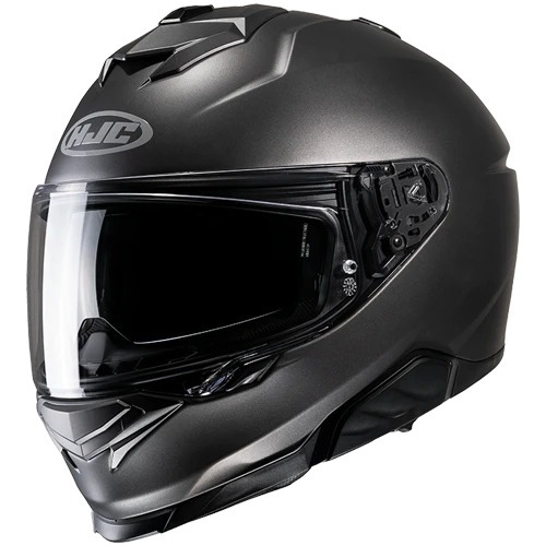 Casco Moto Hjc I71 Titanium C/lentes Y Pinlock Incluidos 