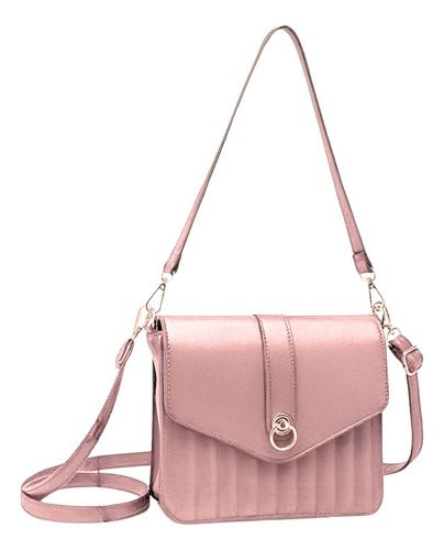 Bolsa Feminina Transversal Celular Cor Rosa