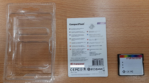 Imagen 2 de 2 de Compactflash 4 Gb Premium 300x - Transcend - Ts4gcf300