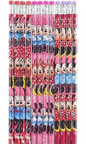 Lápices De Madera Disney Minnie Mouse Paquete De 12