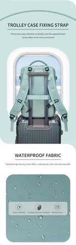 Mochila Viaje Carry On Equipaje Cabina Avion Viral Amazon