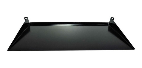 Imagem 2 de 4 de Bandeja Frontal Para Rack19 1u X 250mm Preta Bfr0001
