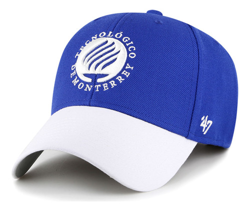 Gorra G47 Mvp Flama Azul/blanco Tec De Monterrey