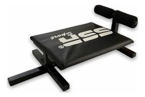 Banco Curl Nórdico Para Femoral Isquiotibiales Glúteo Ssr Negro