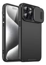 Comprar En Stock Abfa Shop Case Matte Camara iPhone 16 Pro Max Negro
