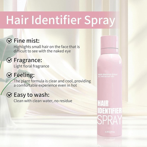 Spray Identificador De Cabello Para Afeitado