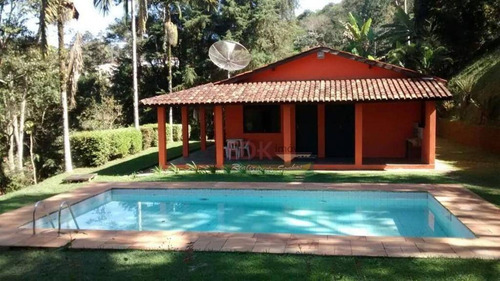 Imagem 1 de 11 de Chácara Com 2 Dormitórios À Venda, 6000 M² Por R$ 610.000,00 - Recanto Das Águas - Igaratá/sp - Ch0173
