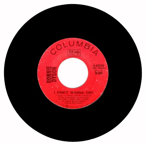 Lote 2 Ronnie Dyson I Don't Wanna Cry + 1 Vinilos 45 Soul (Usado)