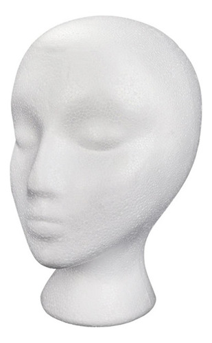 Cabeza De Peluca De Espuma, Sombrero Femenino, Gafas, Cabeza