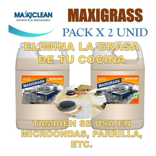 Quita Grasa Maxigrass 4 Kg