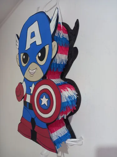 Piñata Capitan America Bebé
