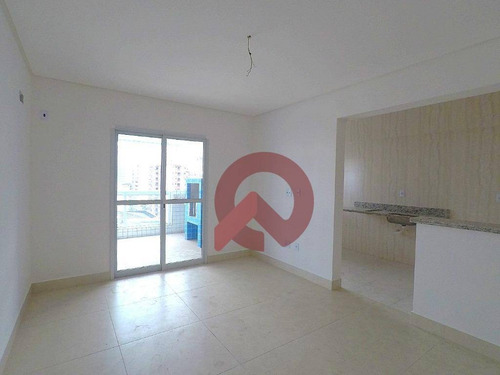 Imagem 8 de 25 de Apartamento Com 1 Dormitório À Venda, 64 M² Por R$ 370.000 - Canto Do Forte - Praia Grande/sp - Ap3188