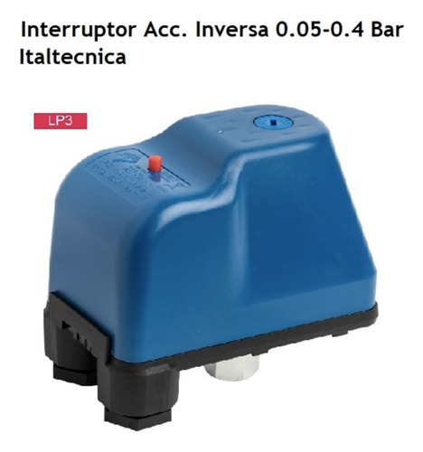 Interruptor Baja Presión Italtecnica Lp3 Protección Bomba