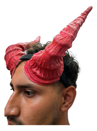 Cuernos De Diablo O Demonio Rojos Accesorio De Látex