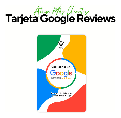 Kit Para Reseñas En Google Reviews | Con Nfc Y Qr