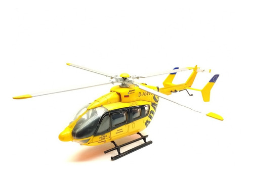 Helicóptero Metálico De Colección Eurocopter Ec145 Adac.