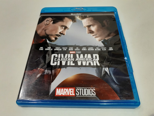 Capitán América: Civil War - Blu-ray 2017 México Nm 9/10