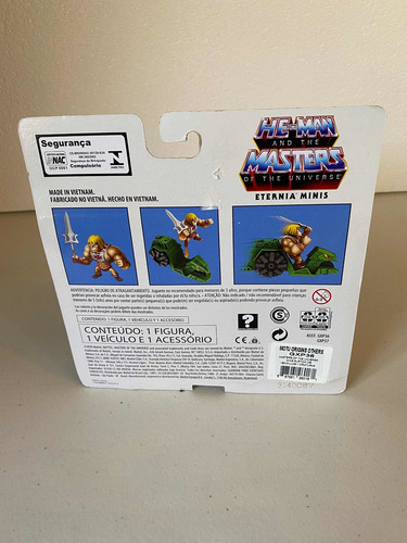 He-man & Ground Ripper Masters Of The Universe Eternia Minis