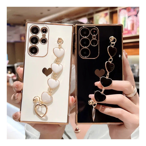 For Samsung Galaxy S23-s21 Corazón De Silicona