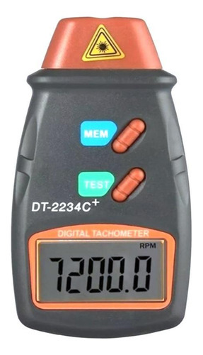Tacômetro Portátil Digital Laser Medidor Rpm Velocidade